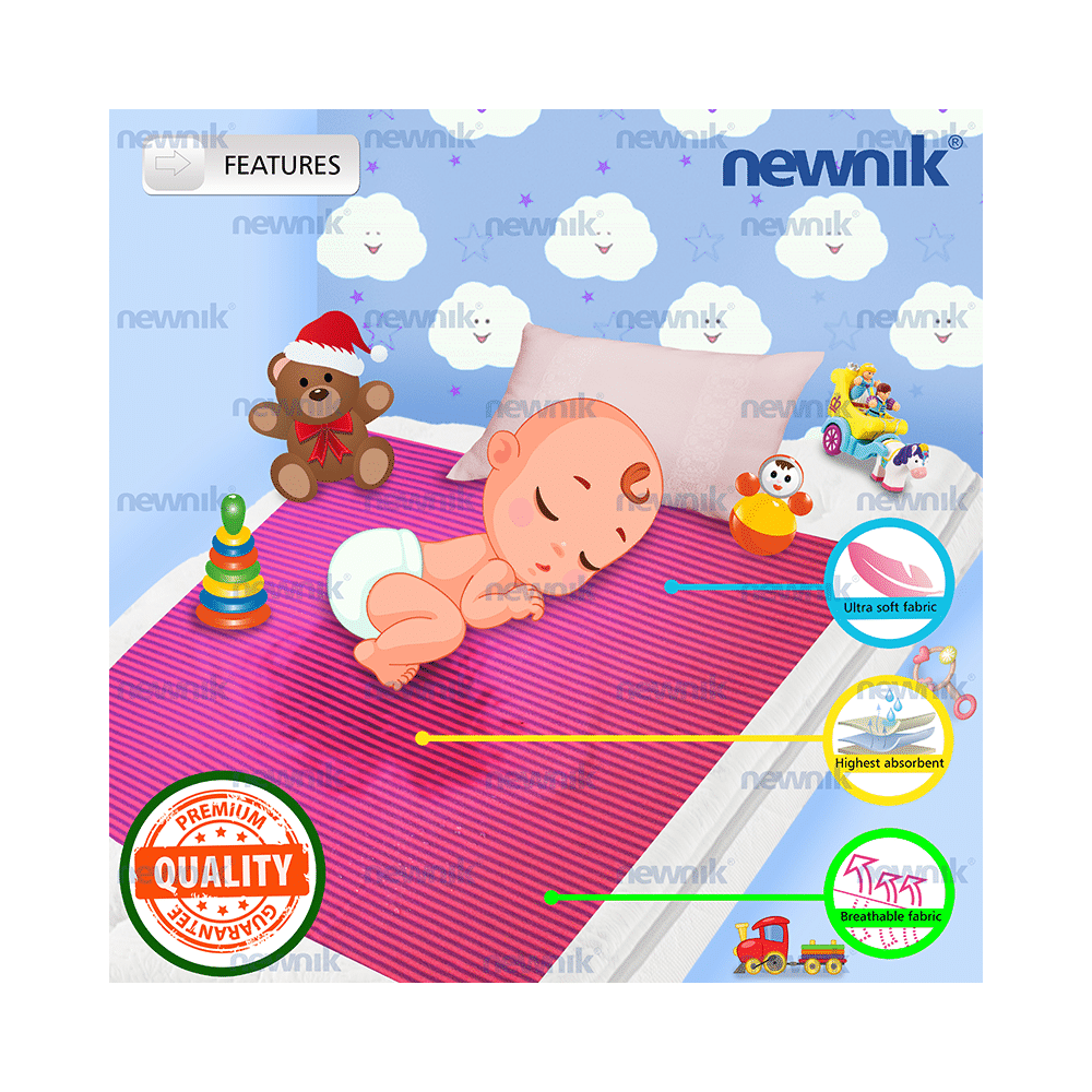 Newnik Cozymat Stripy Soft (Broad Stripes) (Size: 50cm X 70cm) Small Butterscotch - Image 3