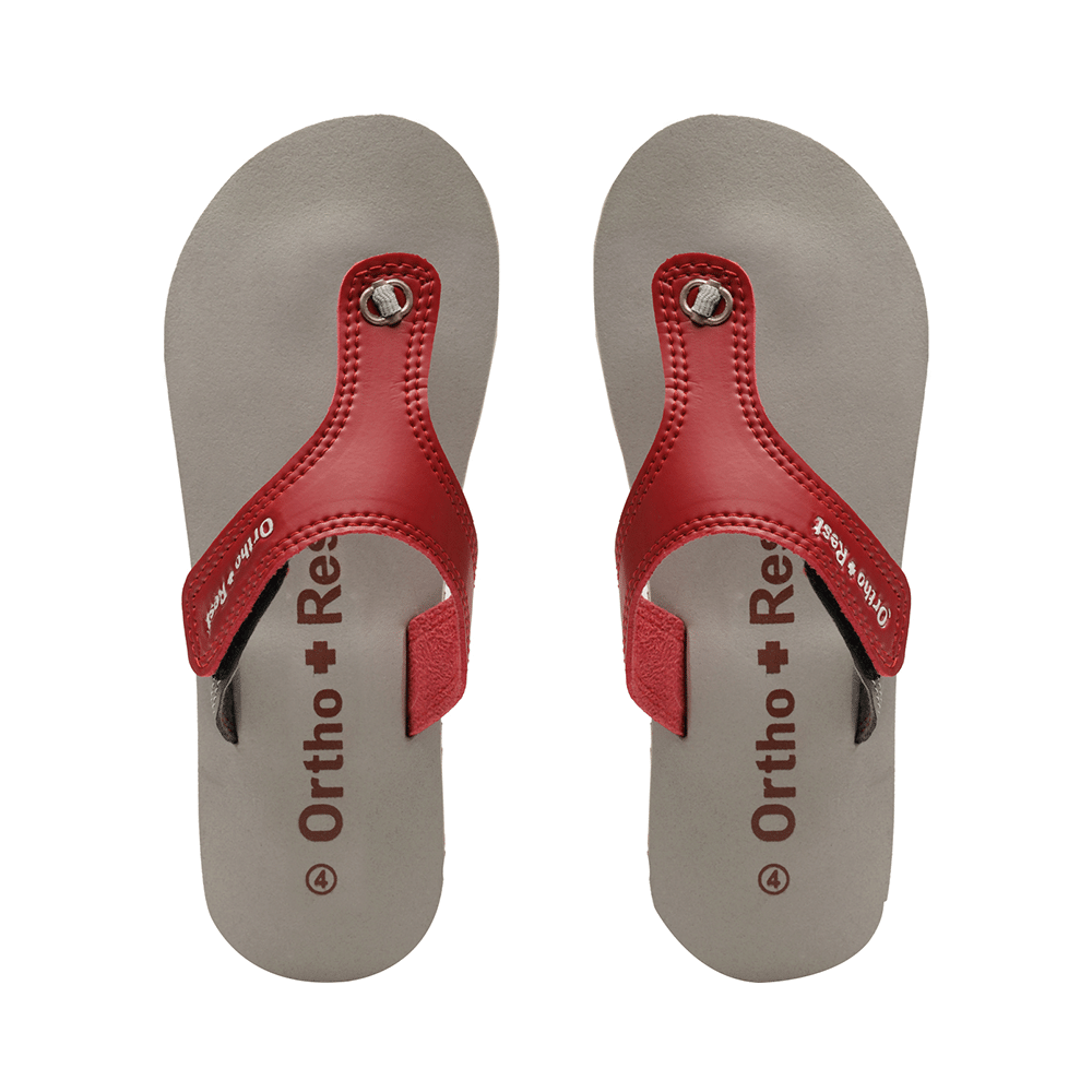 Ortho + Rest L700 Extra Soft Flip Flop Orthopedic Slippers for Women & Girls Maroon 8 - Image 2