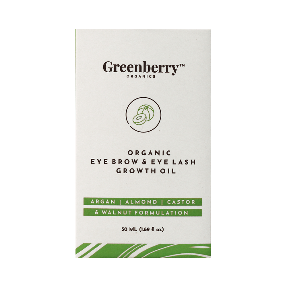 Greenberry Organics Organic Eye Brow & Eye Lash Growth Oil - Image 1