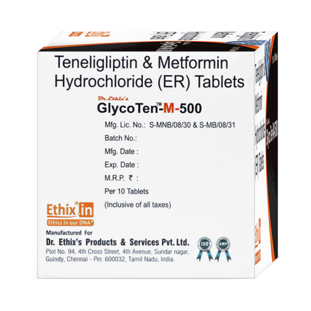 Glycoten-M 500 Tablet ER - Image 3
