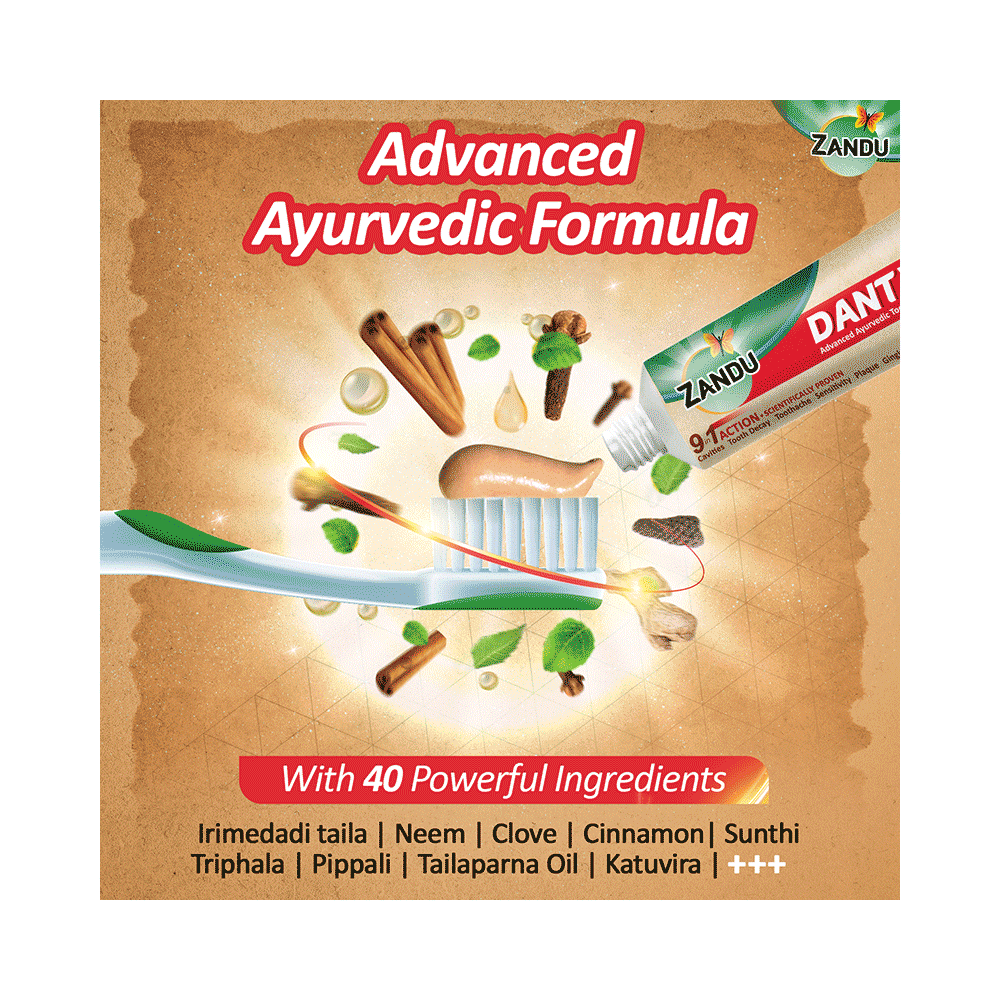 Zandu Dant Veer Toothpaste - Image 7
