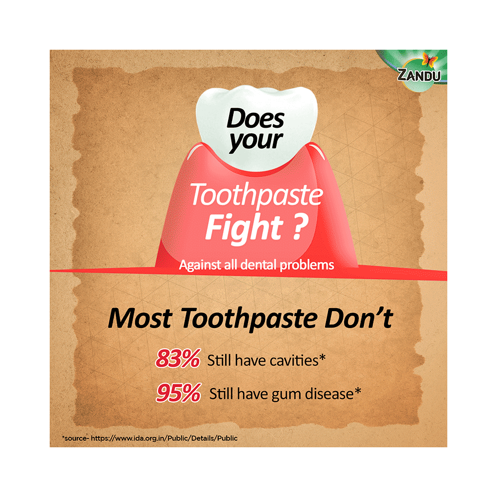 Zandu Dant Veer Toothpaste - Image 3