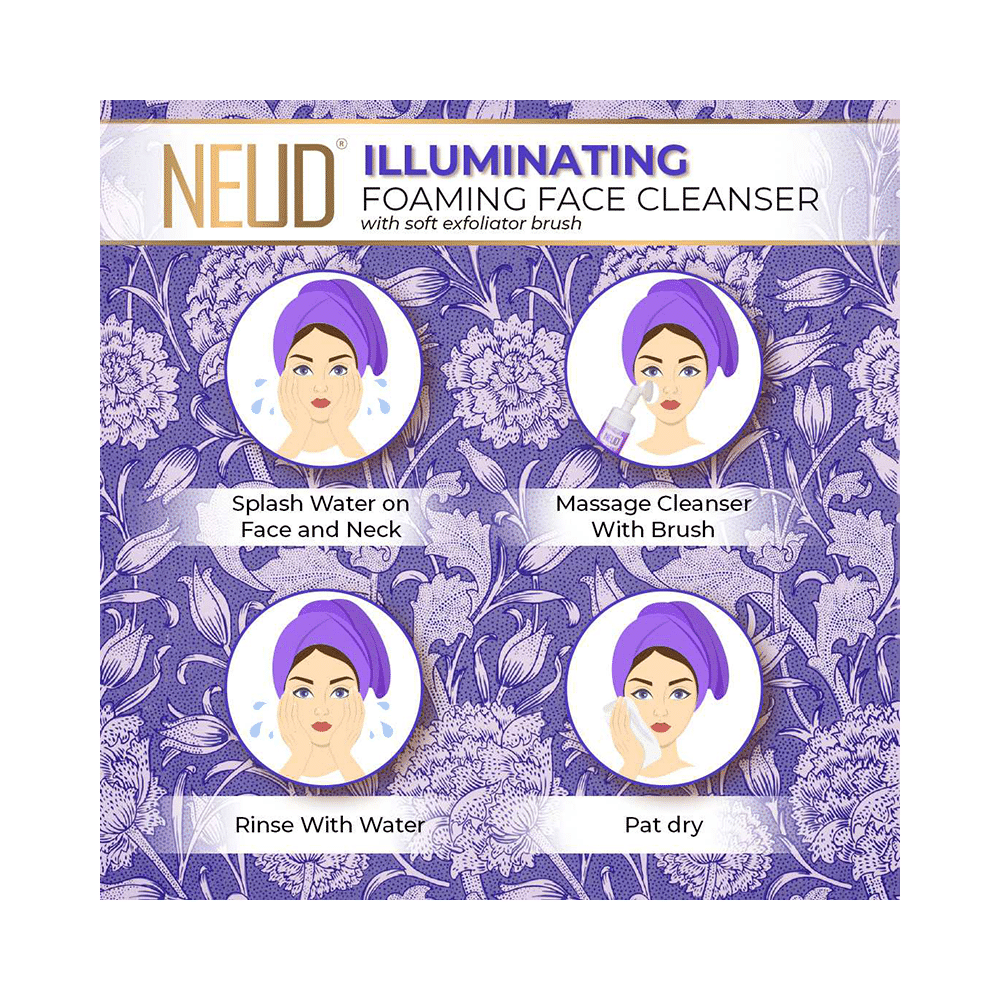 NEUD Illuminating Foaming Face Cleanser - Image 4
