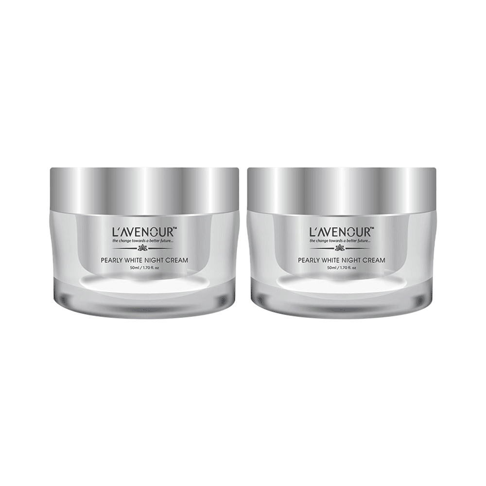 L'avenour Pearly White Night Cream(50ml Each) - Image 1