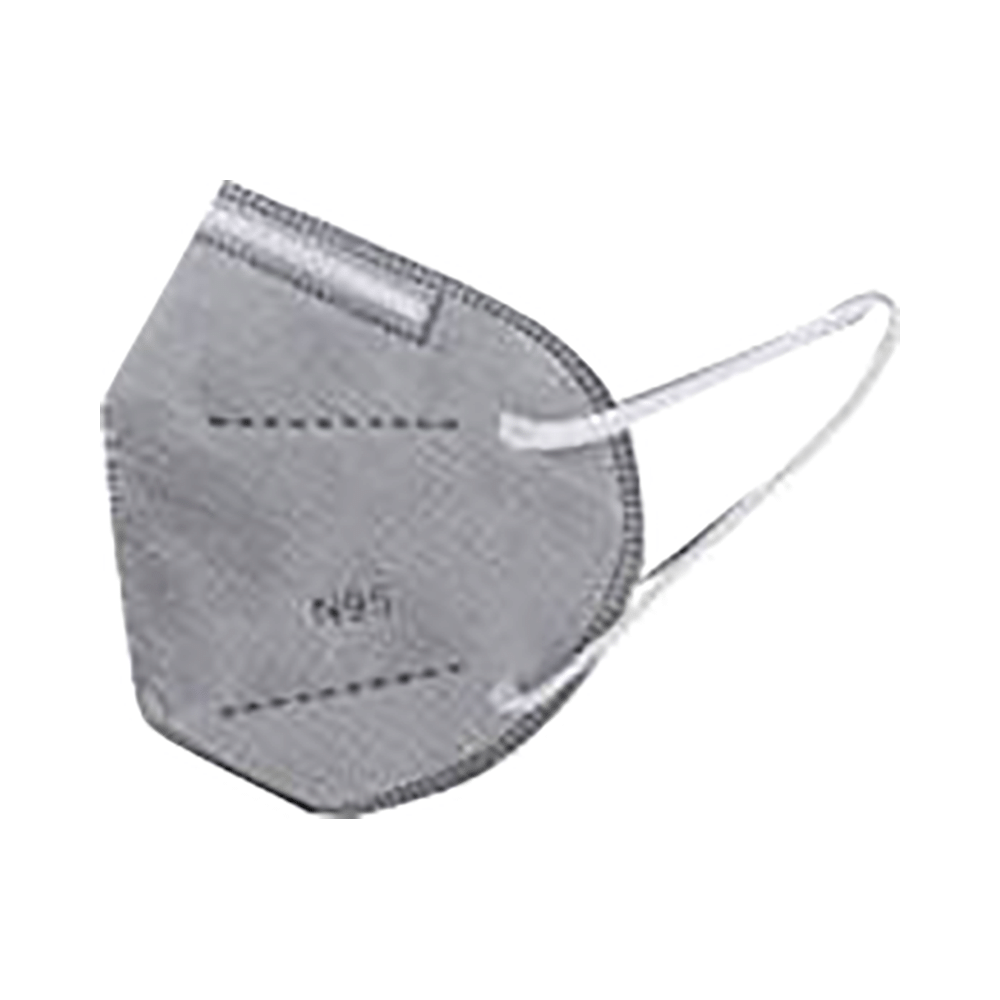 Lioncrown 5 Layer Reusable,Washable Outdoor Anti-Pollution, Dust Face Mask 5 White & 5 Grey - Image 2