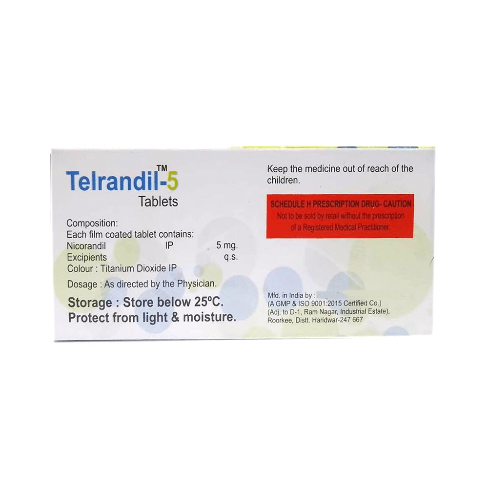 Telrandil 5 Tablet - Image 2