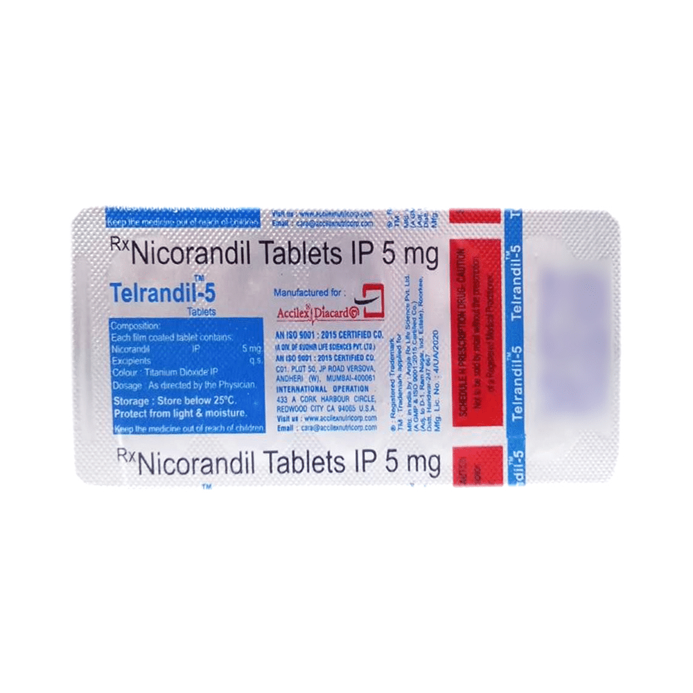 Telrandil 5 Tablet - Image 3
