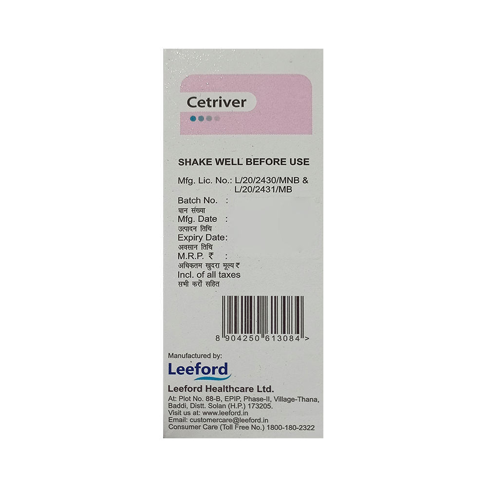 Cetriver Syrup - Image 3