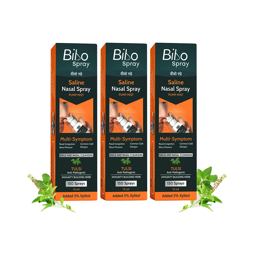 Bibo Saline Nasal Spray (15ml Each)