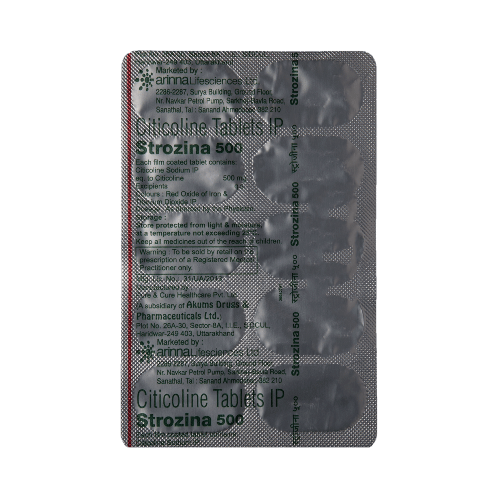 Strozina 500 Tablet - Image 5
