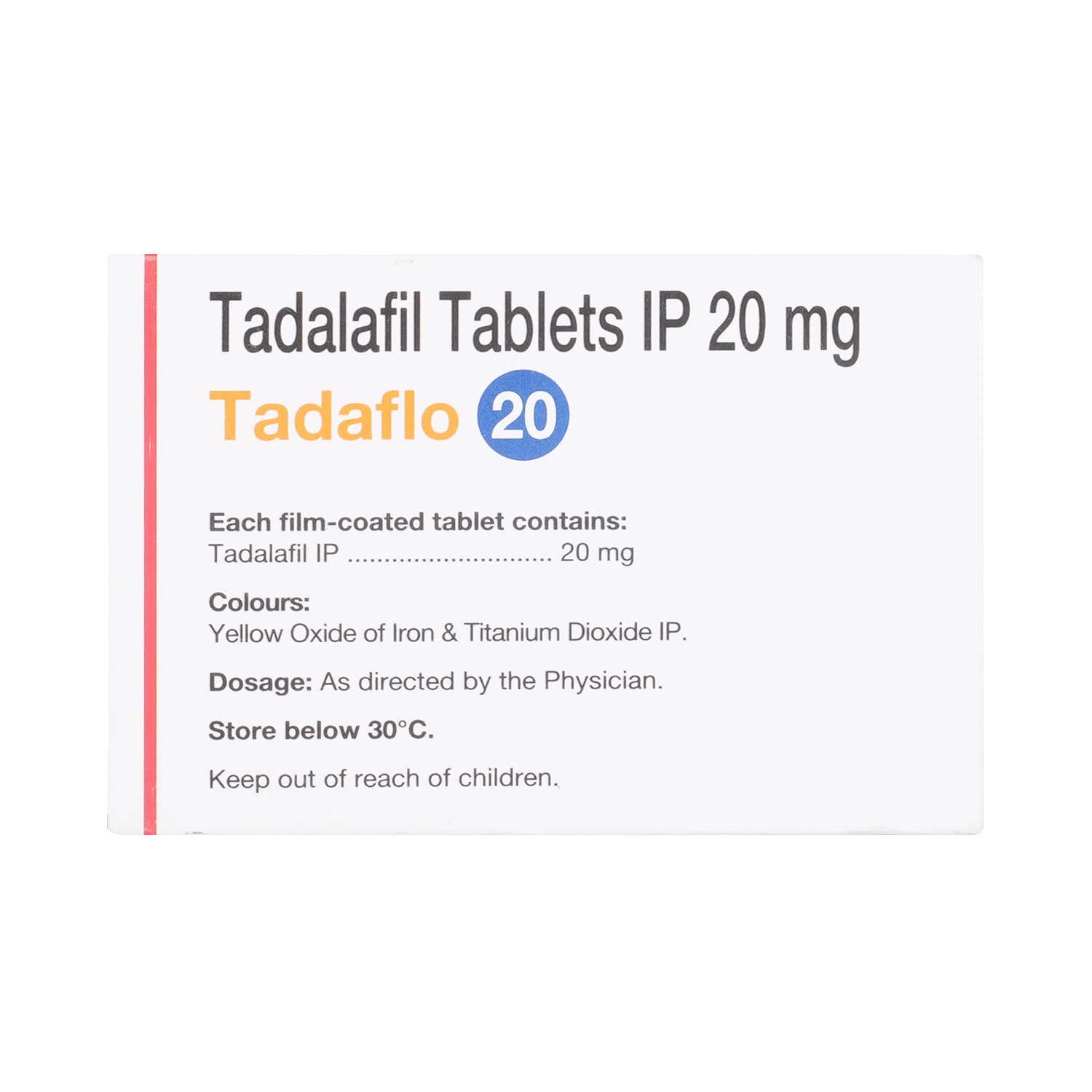 Tadaflo 20mg Tablet - Image 3