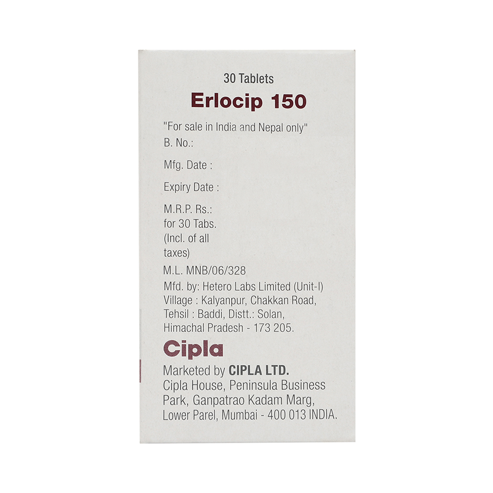 Erlocip 150 Tablet - Image 2
