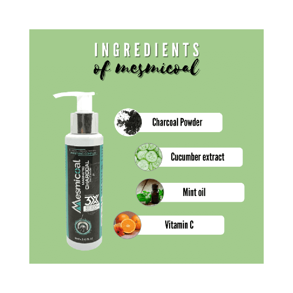 The Aesthetic Sense Mesmicoal Magnetic Charcoal Face Wash - Image 4