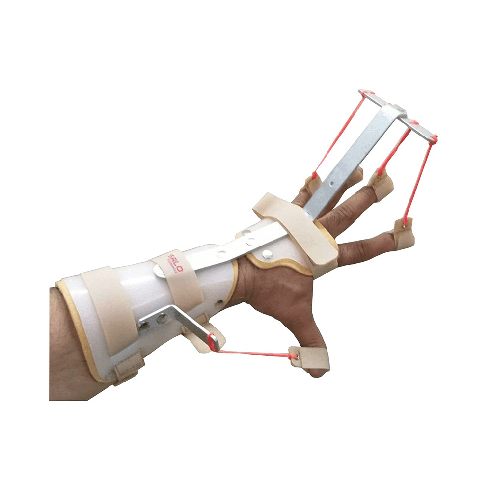 Salo Orthotics Dynamic Hand Splint with Finger Extension Small Left