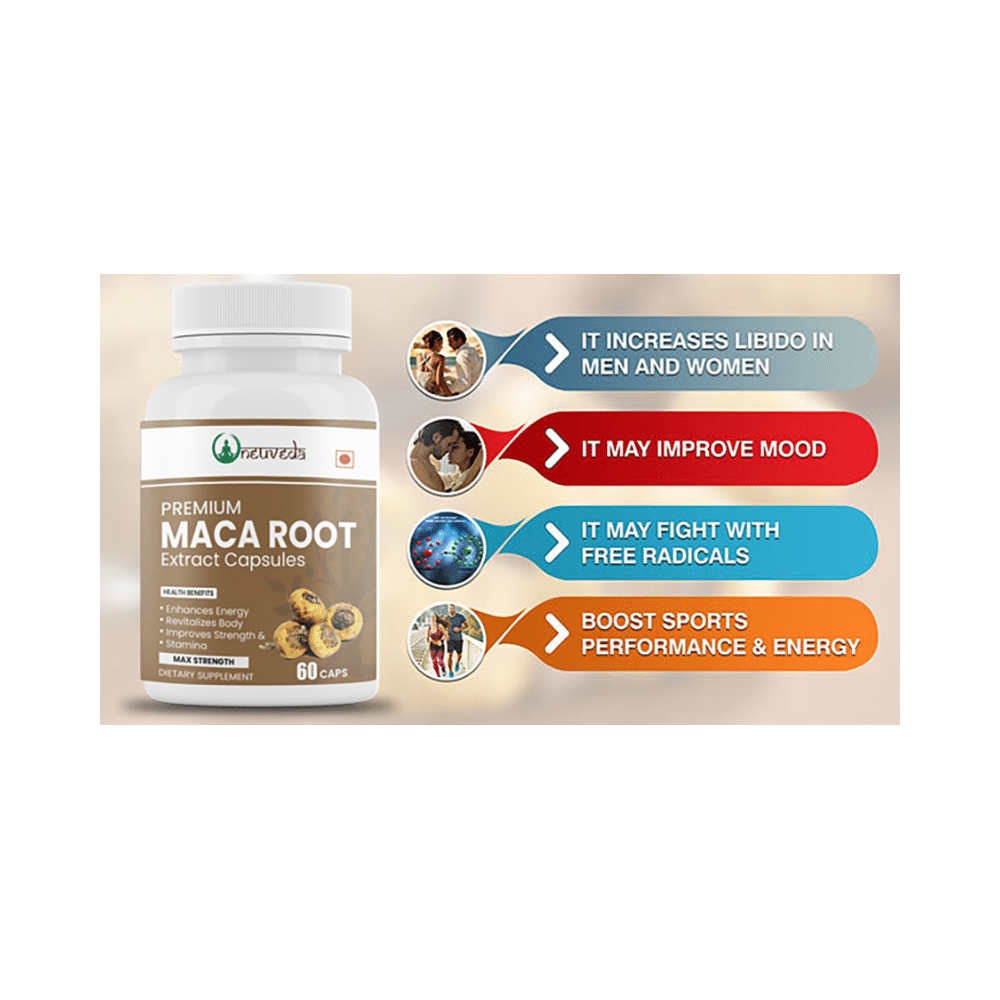 Neuveda Premium Maca Root Extract Capsule - Image 4