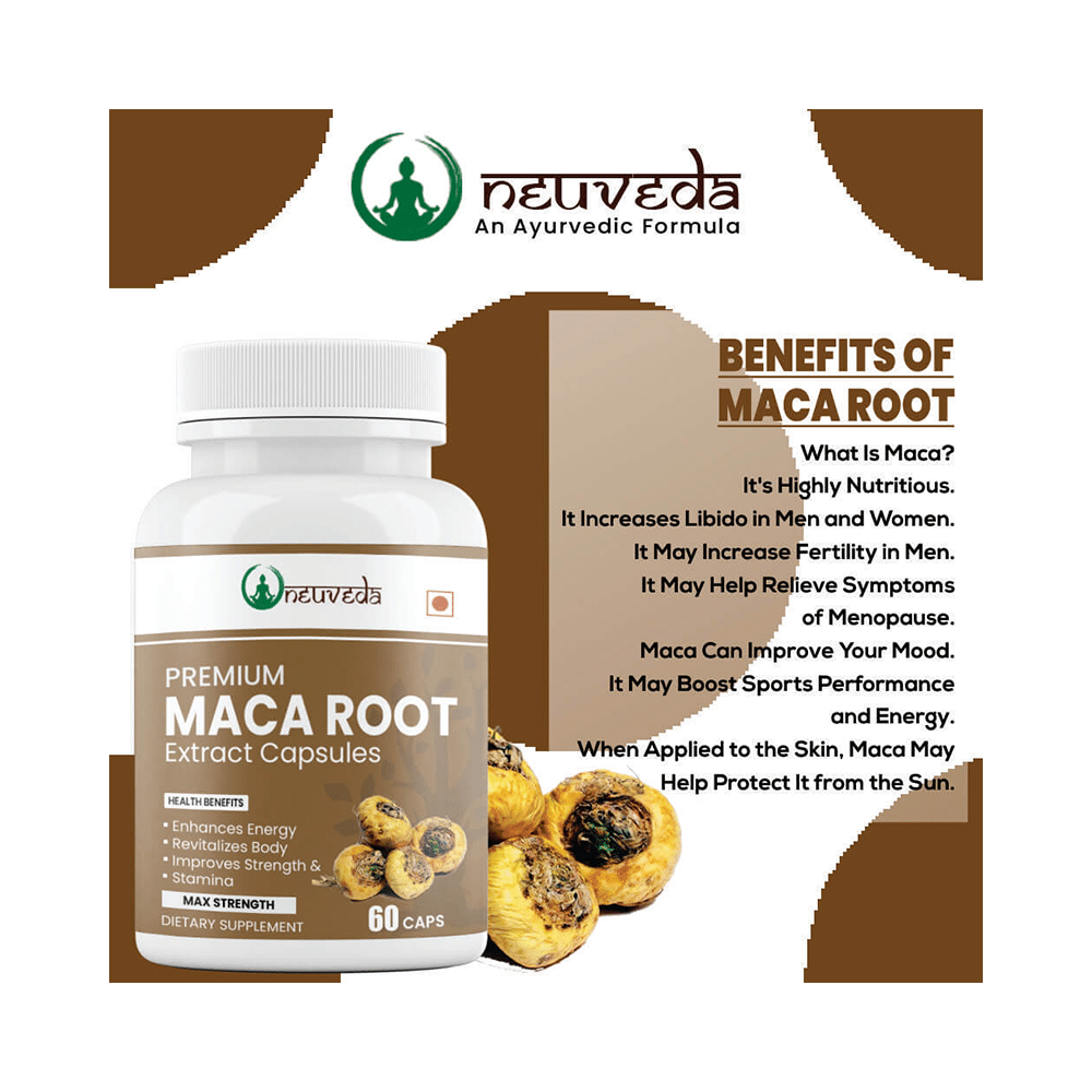 Neuveda Premium Maca Root Extract Capsule - Image 3