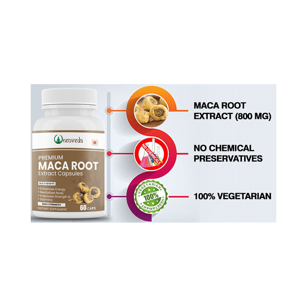 Neuveda Premium Maca Root Extract Capsule - Image 5