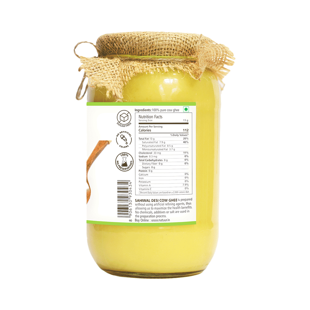 Natuur Desi Sahiwal Cow Ghee - Image 3