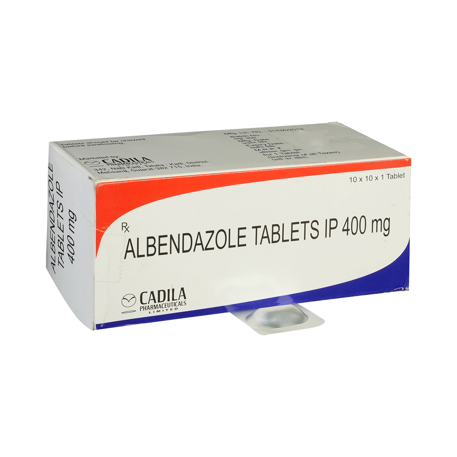 Albendazole 400mg Tablet - Image 1