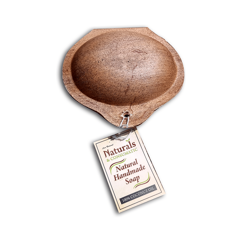 Natural & Consumatic 100% Coconut Oil Handmade Soap Orange - Image 2
