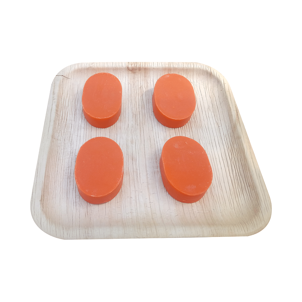 Natural & Consumatic 100% Coconut Oil Handmade Soap Orange - Image 3