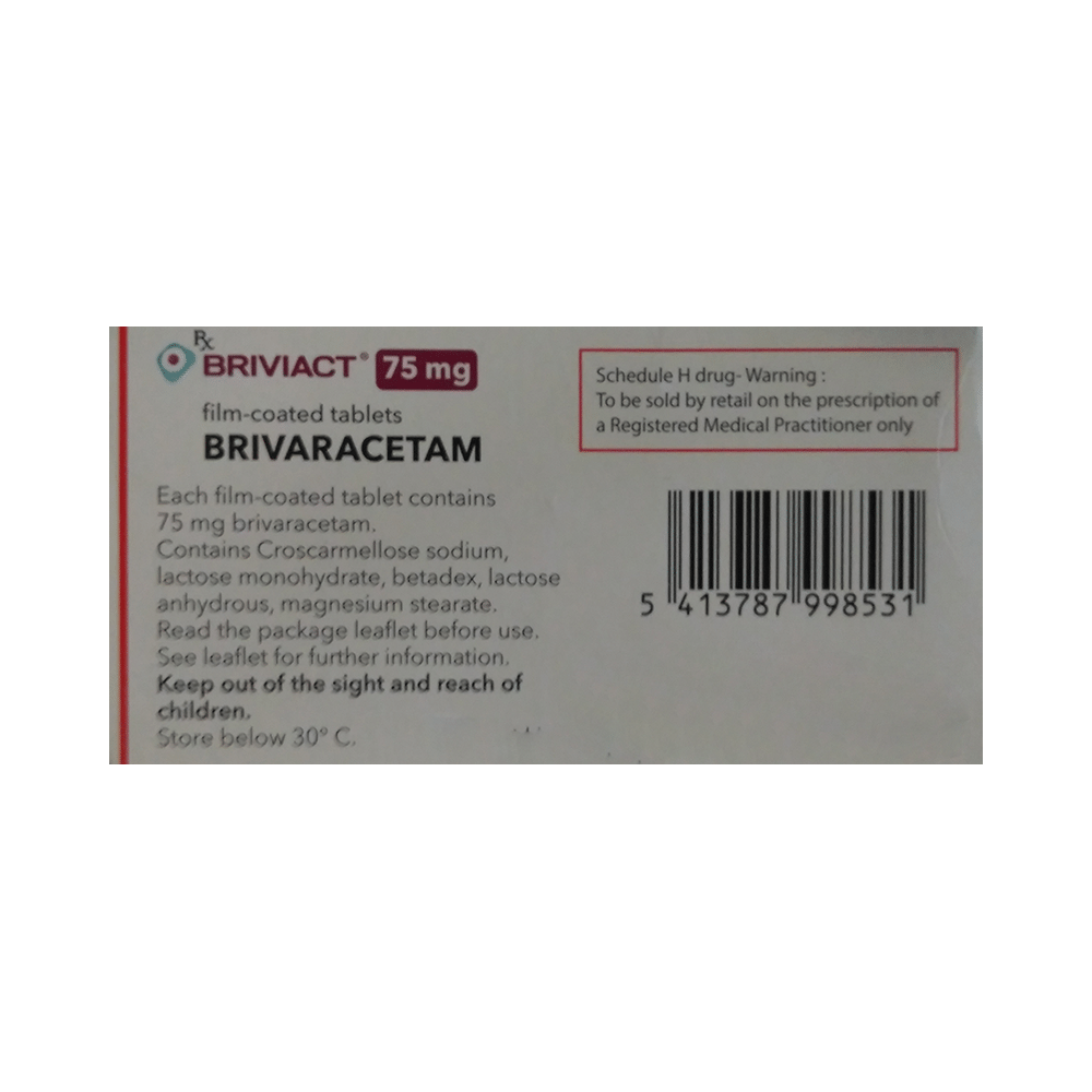 Briviact 75mg Tablet - Image 2