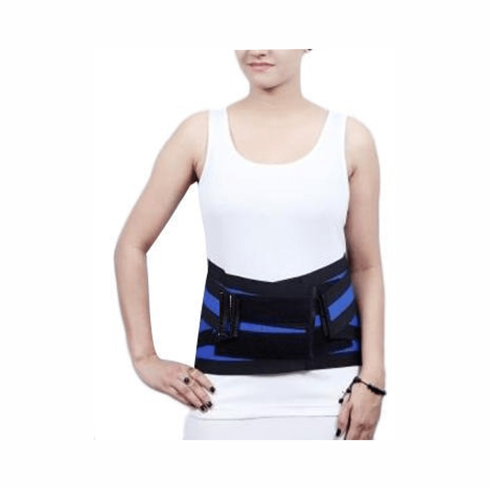 Dr. Expert Sacral Lumbar Belt (Contoured) XL Black