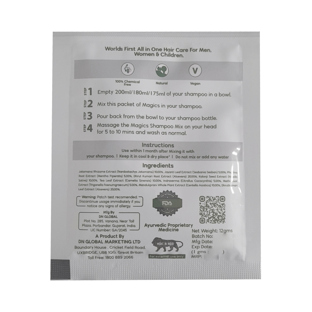 Magics Hair Care Sachet (12gm Each) - Image 2