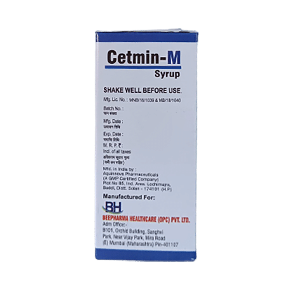 Cetmin-M Syrup - Image 2