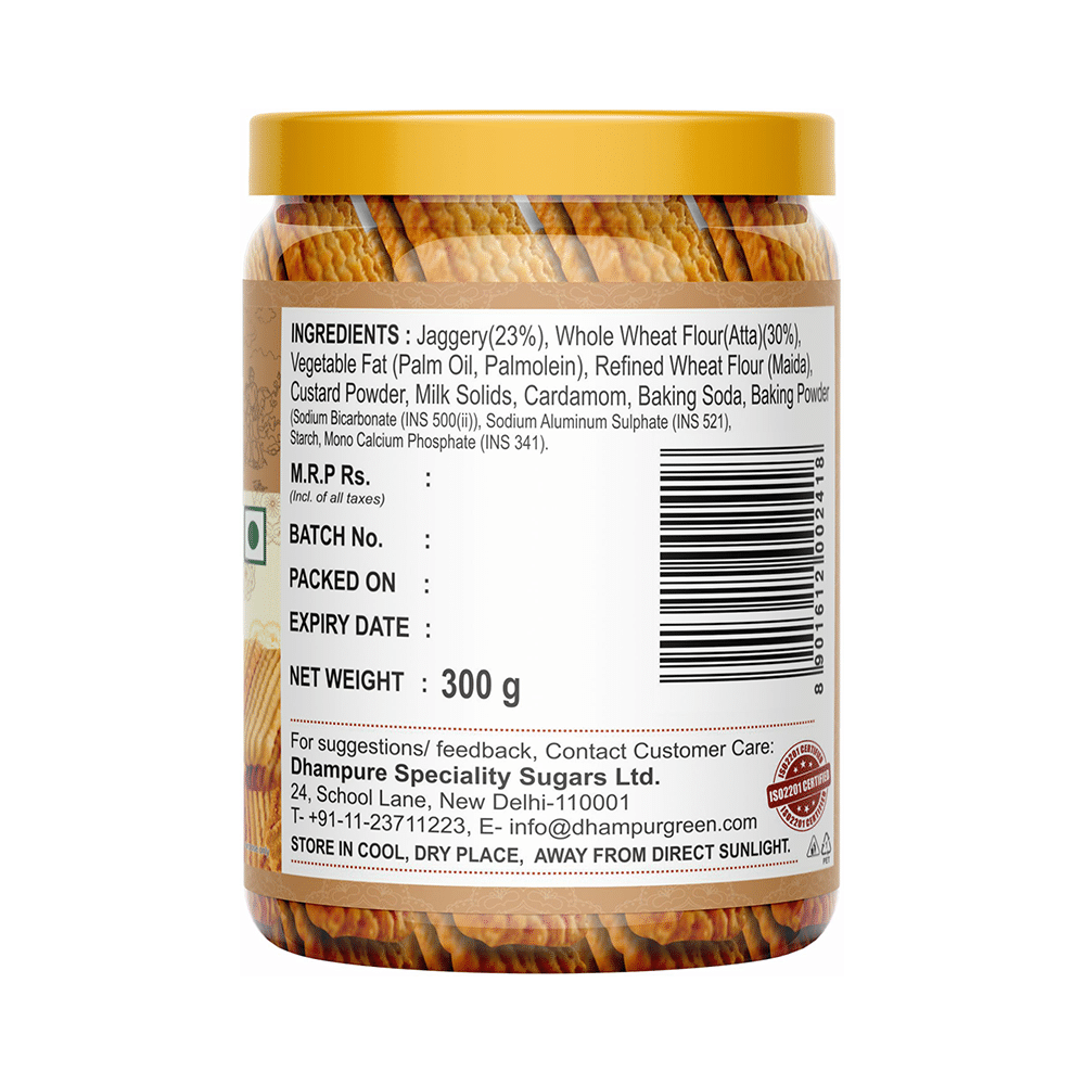 Dhampur Green Gur Atta Biscuit - Image 2