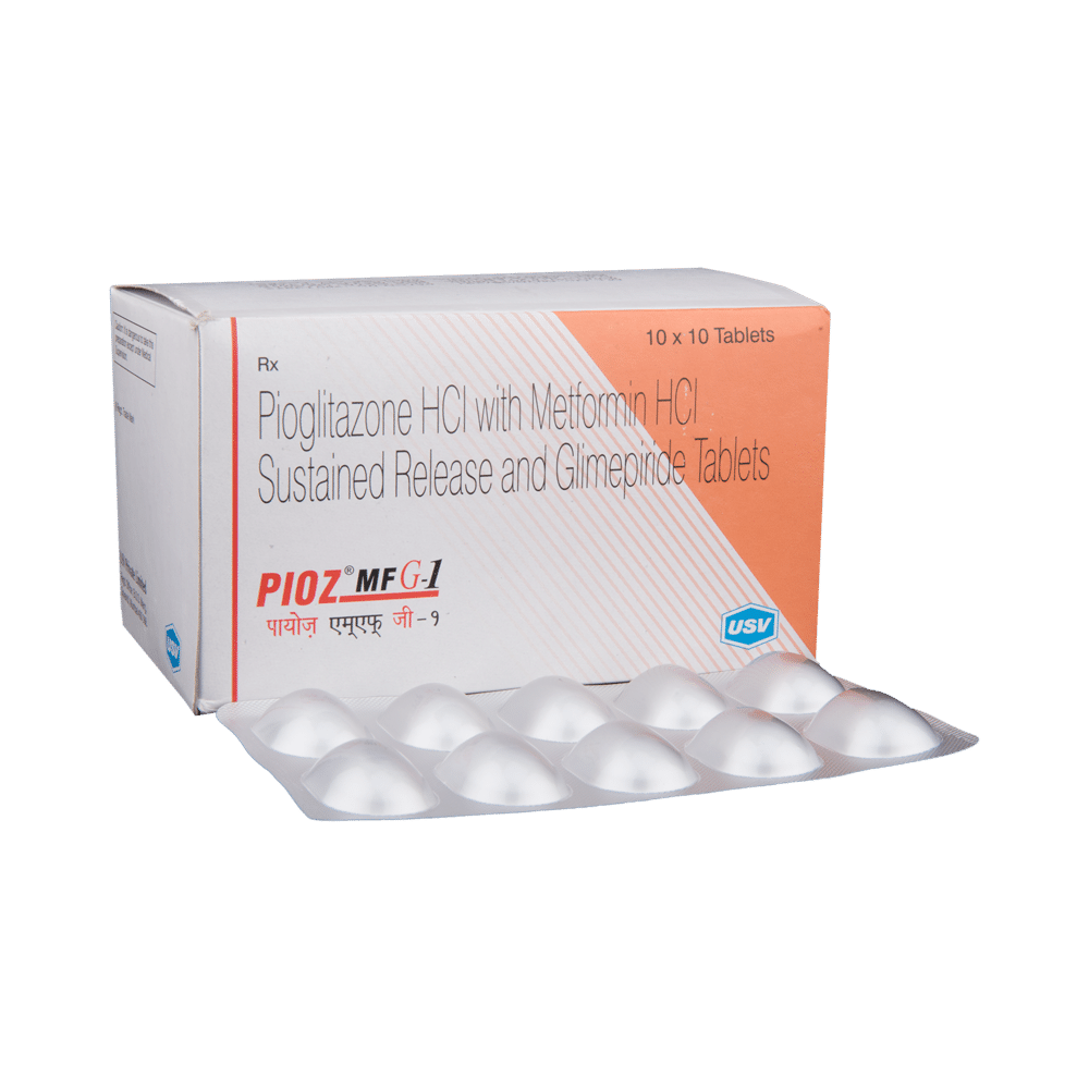 Pioz MF G 1 Tablet SR - Image 1