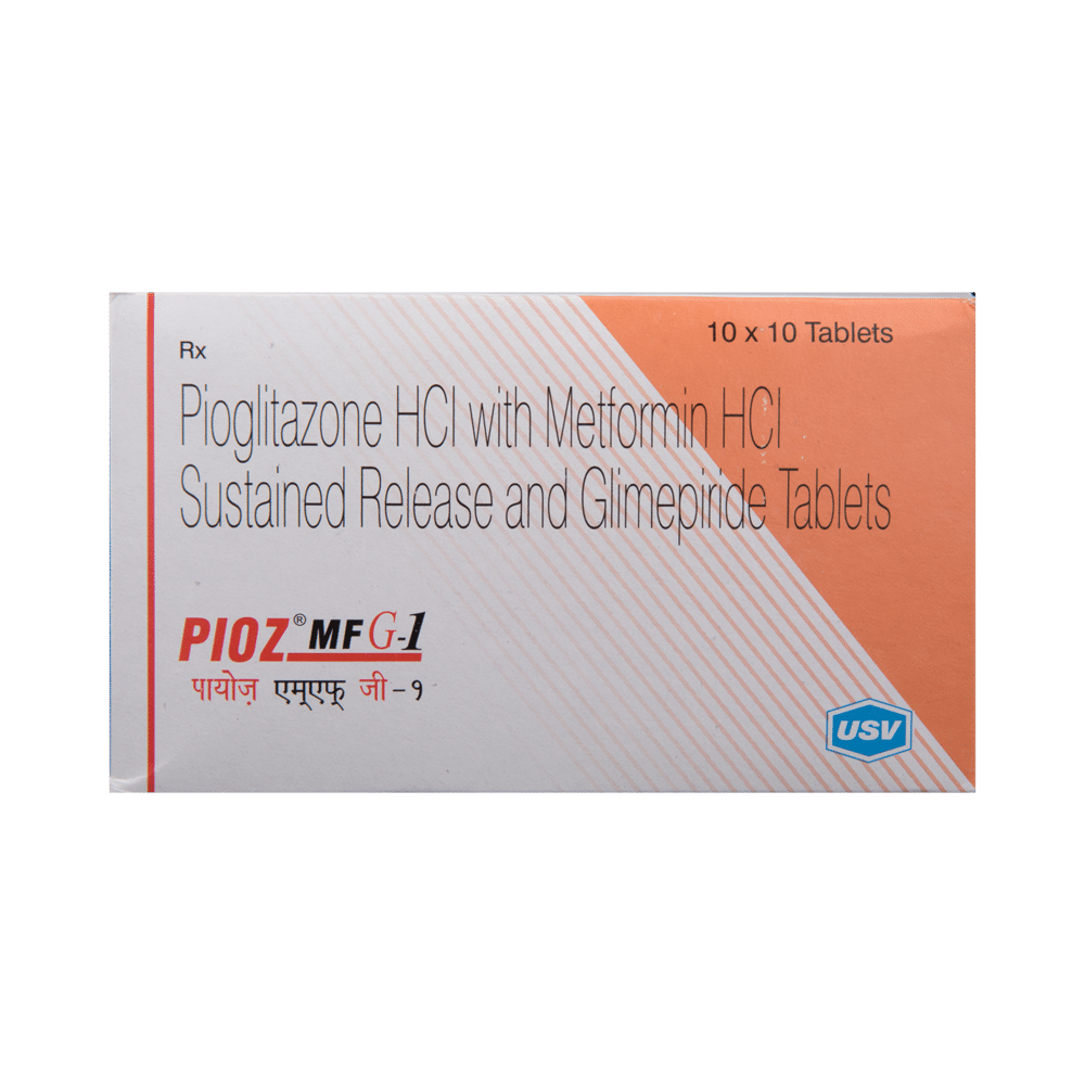 Pioz MF G 1 Tablet SR - Image 2