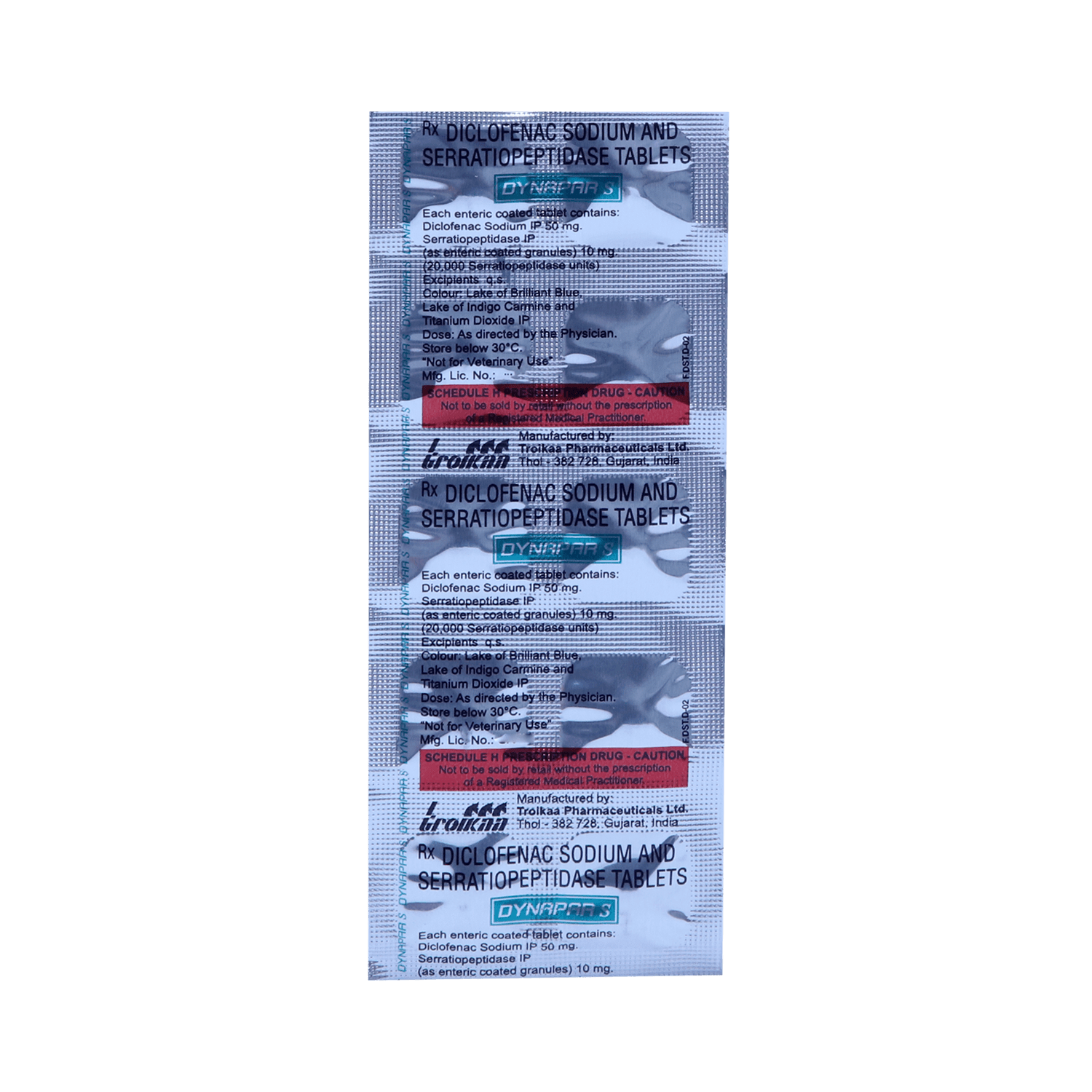 Dynapar S 50mg/10mg Tablet - Image 3