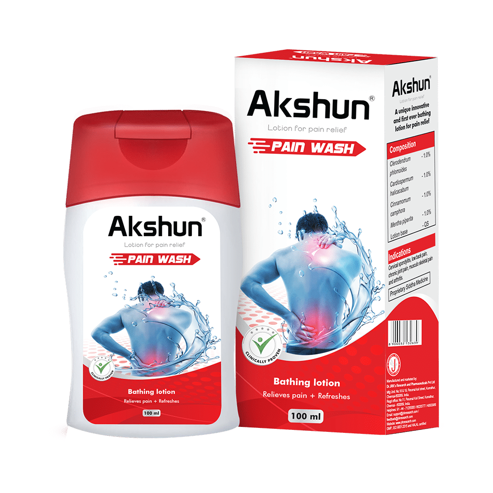 Akshun Pain Wash Lotion