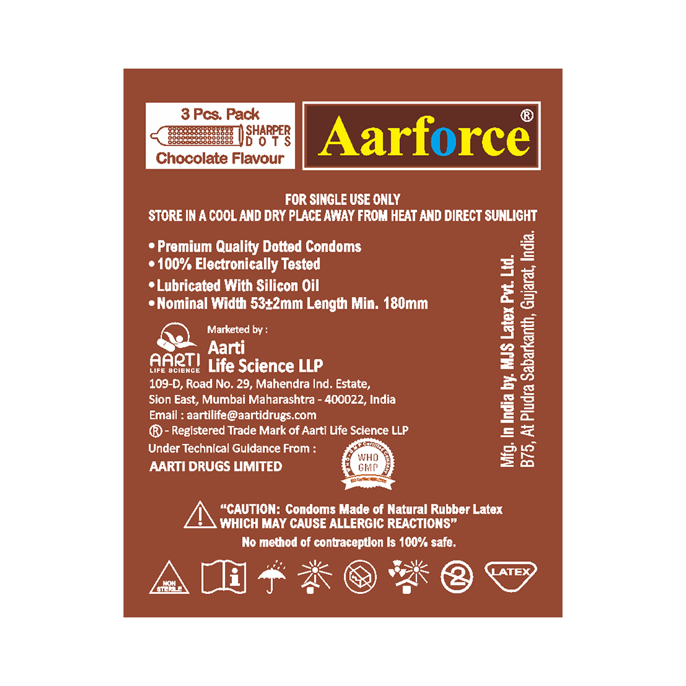 Aarforce Chocolate Condom - Image 2