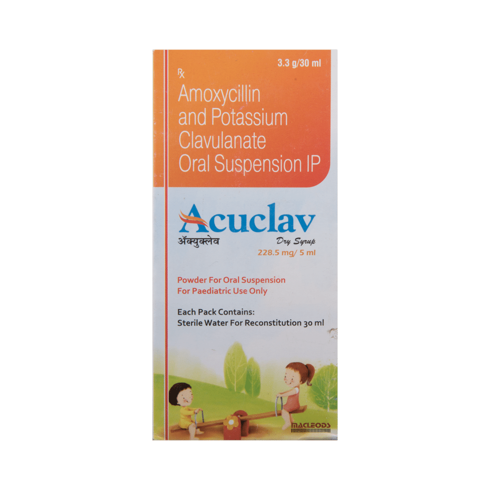 Acuclav 228.5mg Dry Syrup - Image 2