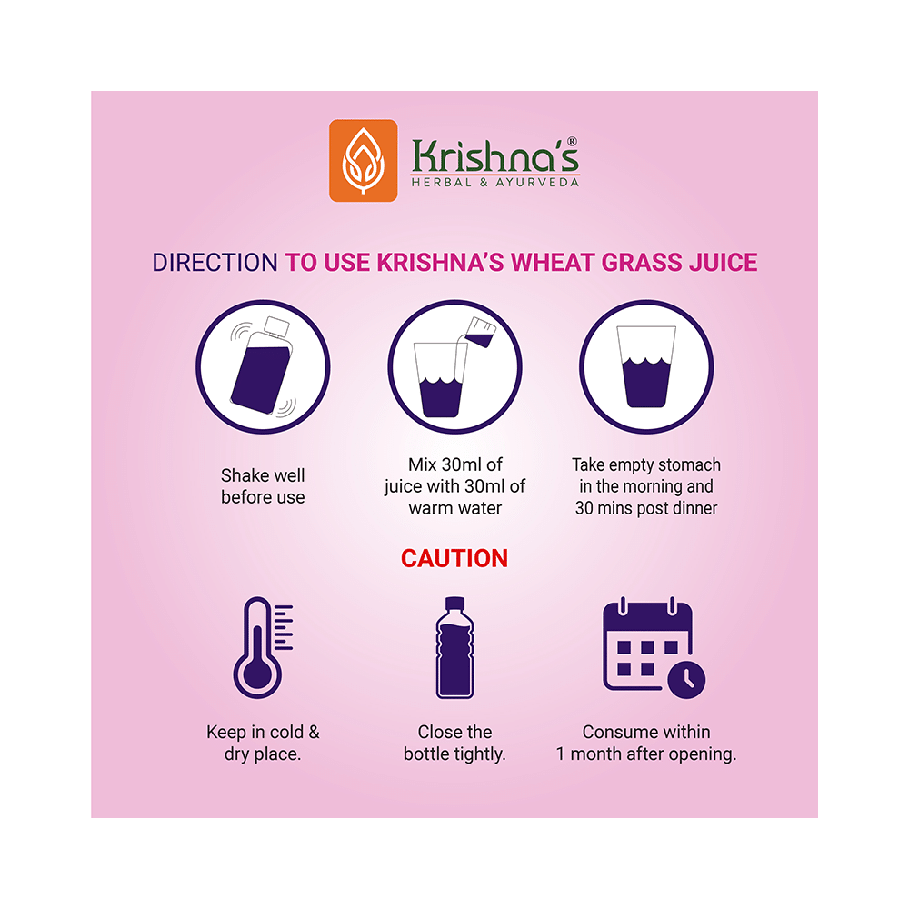 Krishna's Wheatgrass Juice - Image 7