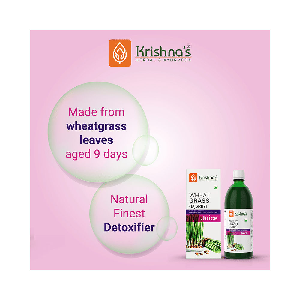 Krishna's Wheatgrass Juice - Image 4