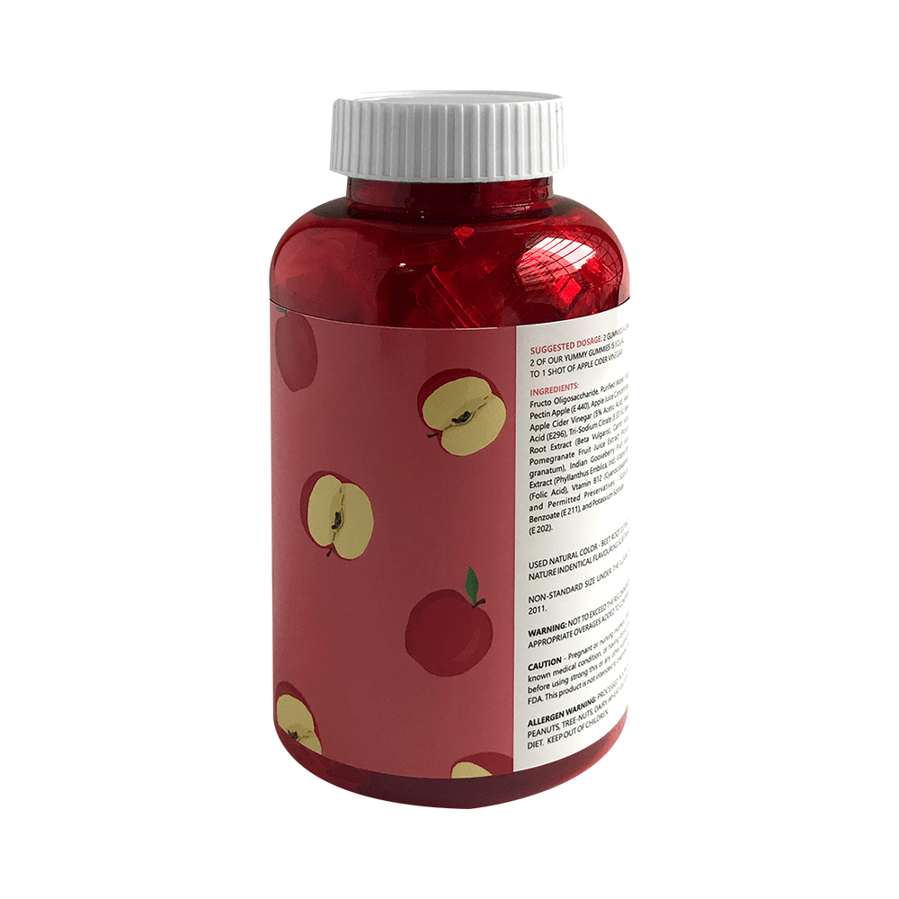 A Diabetic Chef Apple Cider Vinegar Gummies with Mother - Image 3