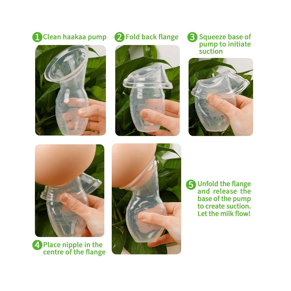 Haakaa Portable Silicon Breast Pump - Image 4