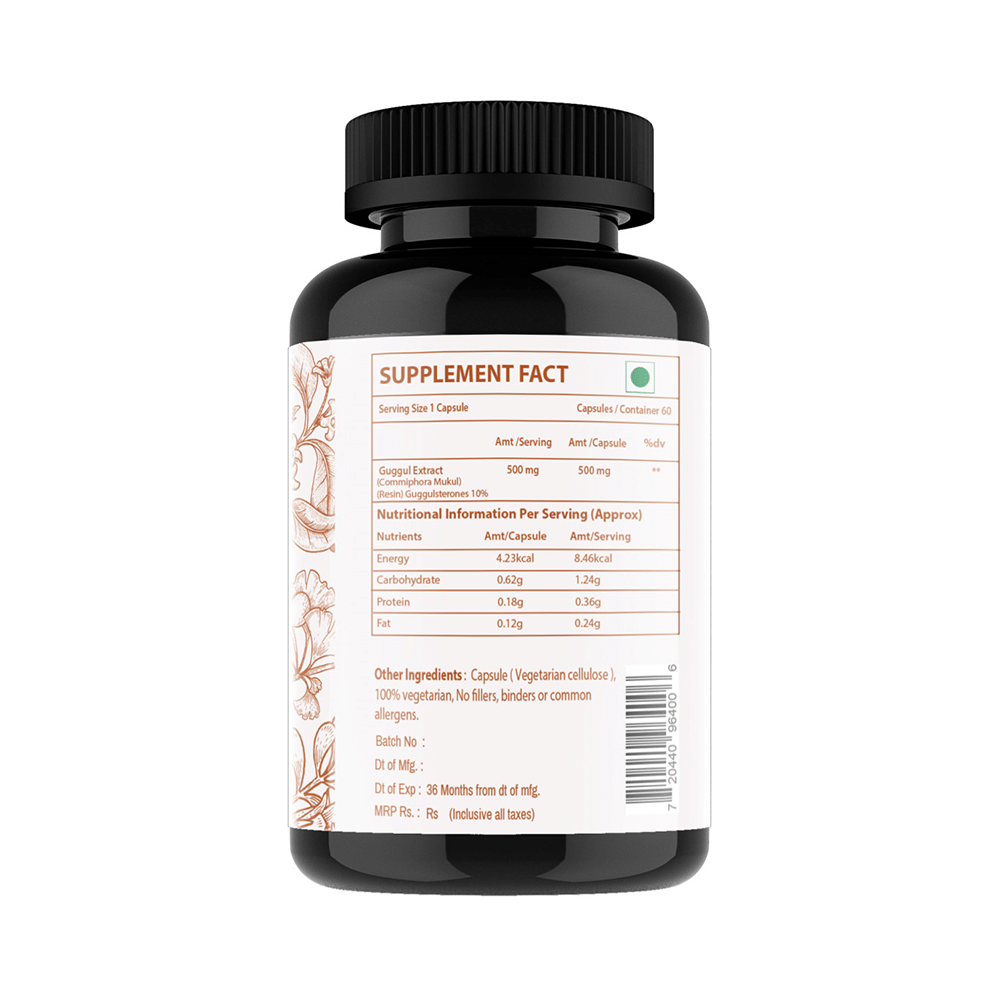 Vitaminhaat Guggul Extract Suddha Guggulu Capsule - Image 3