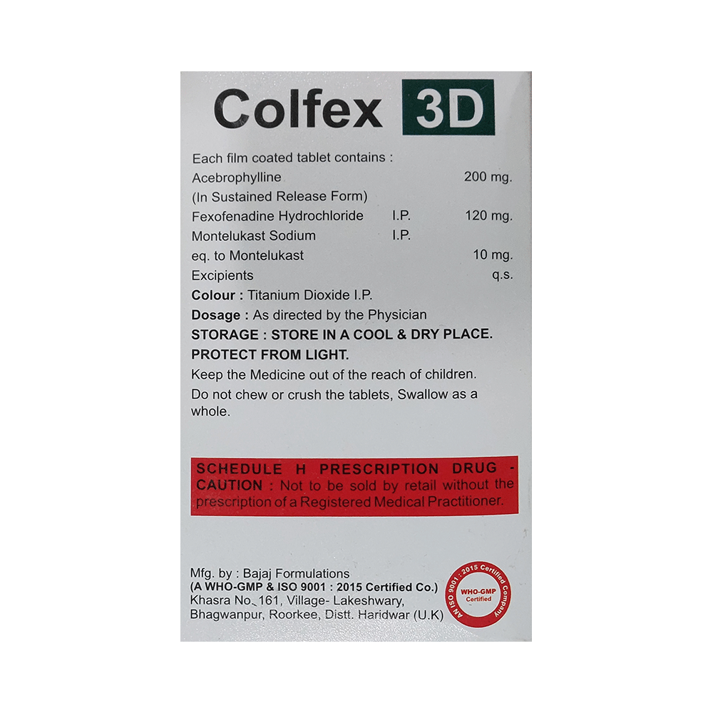 Colfex 3D Tablet SR - Image 2