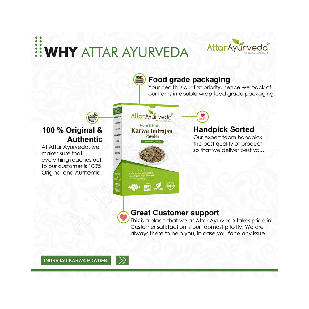 Attar Ayurveda Karva Indrajau Powder - Image 7