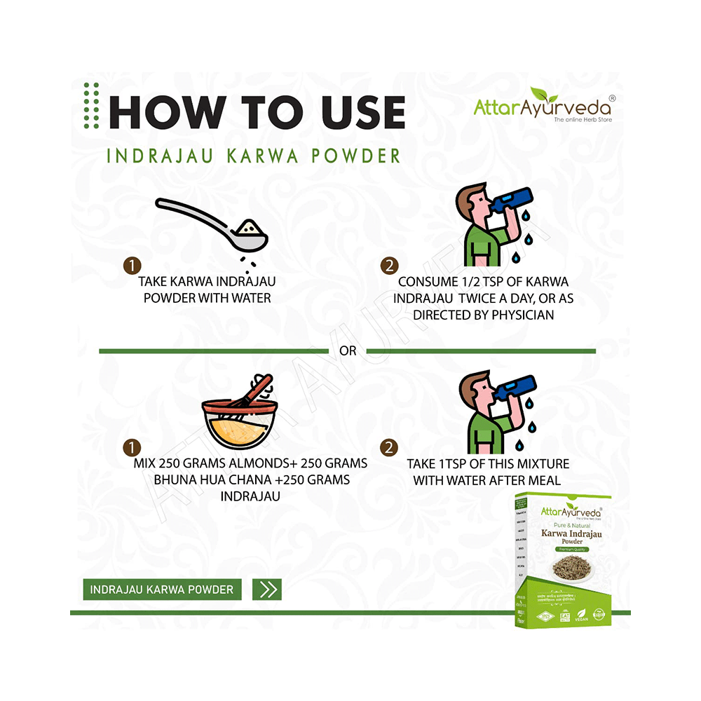 Attar Ayurveda Karva Indrajau Powder - Image 6