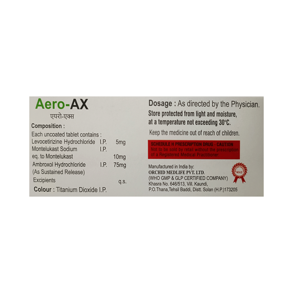 Aero-AX Tablet SR - Image 2