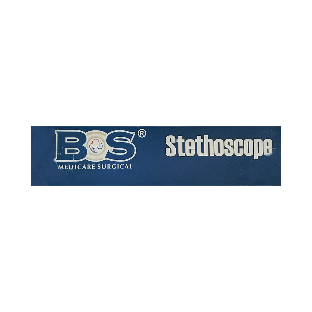 Bos Medicare Surgical Gold Plated Single Head SS (Bosm 41) High Acoustic Stethoscope Red - Image 3