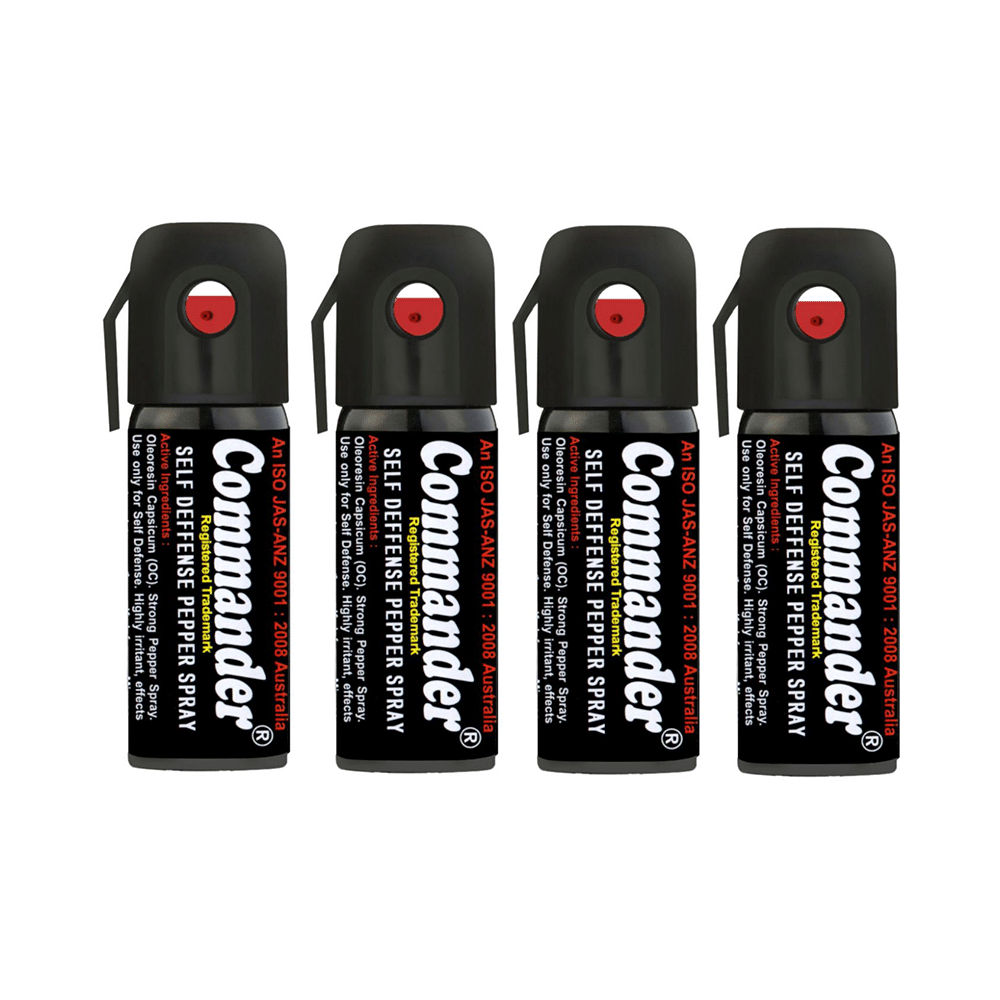 Commander Self Defense Pepper Spray (55ml Each) - Image 1