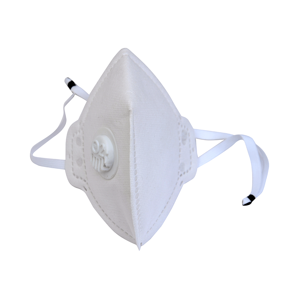 Dominion Care Non Woven 6 Layer Mask with Adjustable Elastic & Nose Pin White - Image 1