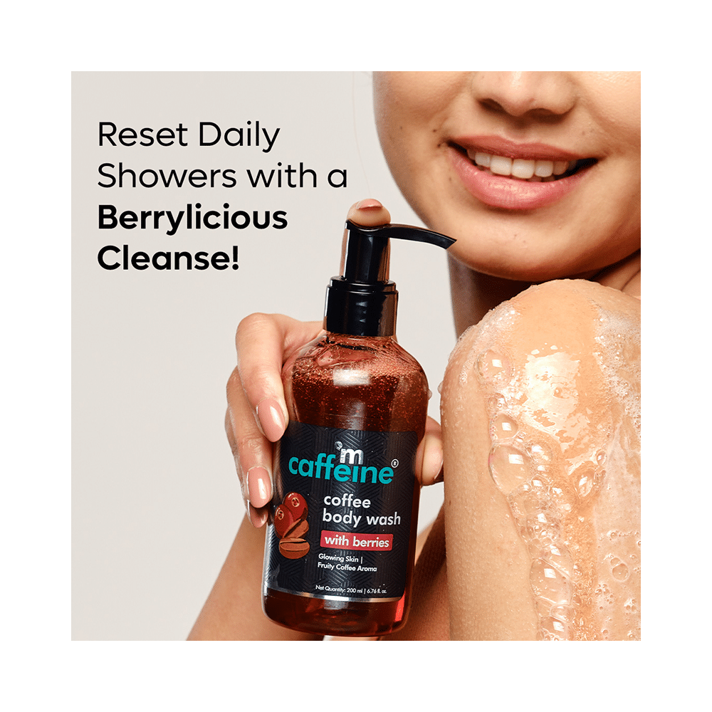 mCaffeine Coffee Body Exfoliation Routine with Berries Kit - Image 7