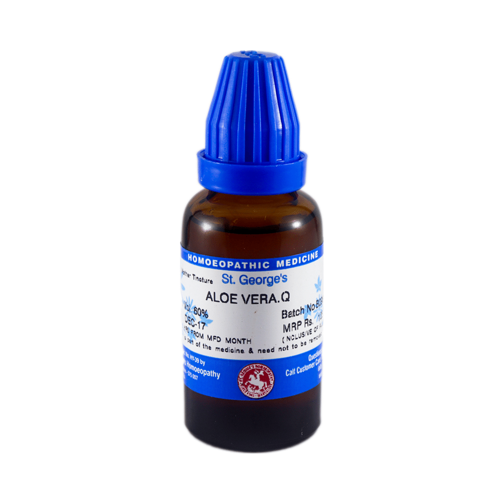 St. George’s Aloe Vera Mother Tincture Q - Image 1